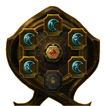 Nilfur's Narrow Eye (Random affixes + 5 Charm Slots)
